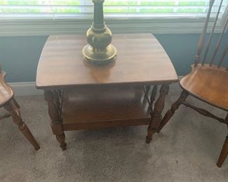 Great Ethan Allen Solid Wood Table