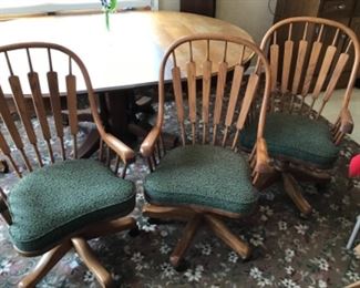 Cushioned Dining Chairs set for 4