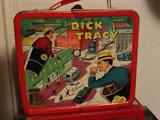 Vintage Dick Tracy metal lunchbox