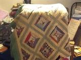 One of several wonderful quilts