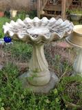 Wonderful Concrete Birdbath