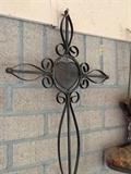 Great wrought iron decorative cross