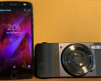 Hasselblad Moto Camera with Phone 