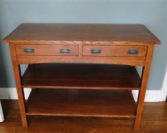 L&G Stickley Entry or Console Table $500 44x18x34" tall