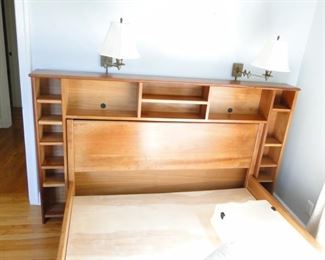 Closer look at the headboard