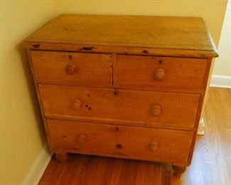 Antique Pine Chest $150 Pending pick up