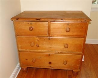 Antique pine dresser $150