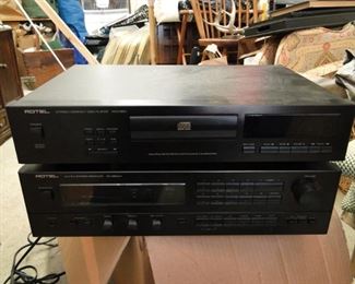 Rotel Tuner and CD player $75
