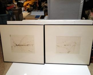 Robert Logan Holdeman magic marker art $100 each