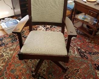 L& J. G. Stickley office chair from Nichols & Stone $350