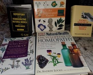 Holistic, Homeopathy. books 