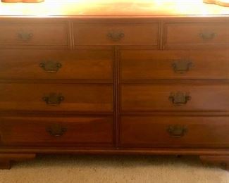 $100 - Vintage Dresser, Fair Shape; 54x20x33.5