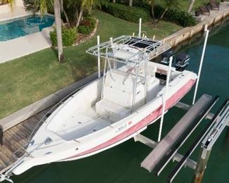 Donzi Fishing boat with Twin 115 mercury engine