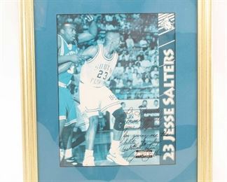 Signed sports memorabilia