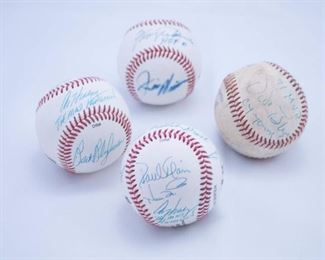 Signed sports memorabilia
