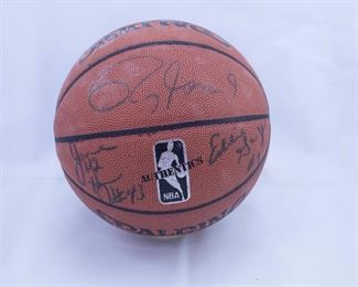 Signed sports memorabilia