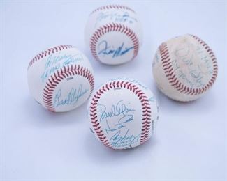 Signed sports memorabilia
