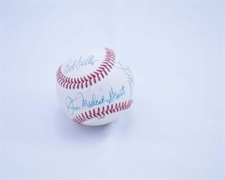 Signed sports memorabilia