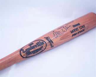 Signed sports memorabilia