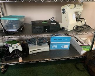 Xbox one, Xbox 360, Xbox kinect, Wii. 