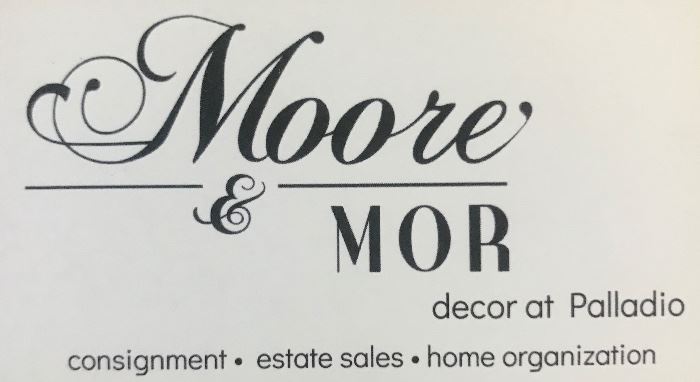 Welcome to Moore & MOR Estate Sale Services!