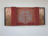 Copper and Stone art piece