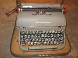 Antique Remington typewriter. Keys need cleaning with a dry q-tip. Crud easily scratches off keys.