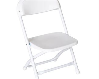 Kids' chair in white