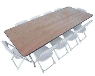 Rectangular Plywood tables