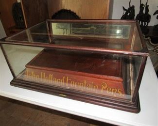 Antique store display cabinet