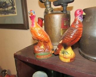 Wild Turkey mini decanters