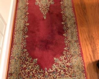 Companion runner to living room and foyer rugs
