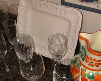 single crystal wine glasses