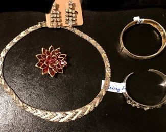 sterling silver and gold jewelry
