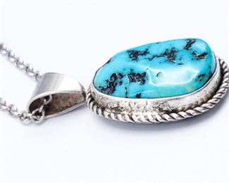 Turquoise and Sterling Silver