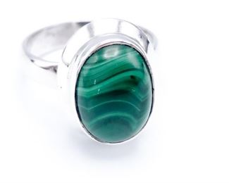 Malachite Estate Ring