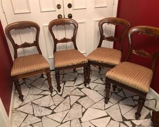 1840’s dining chairs