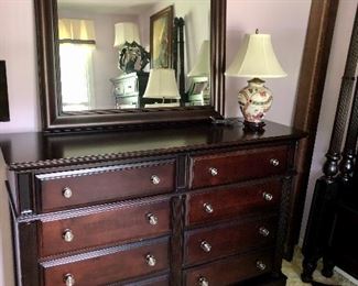 ashley dresser with mirror
