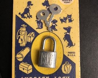 kuggage lock ,new but very old