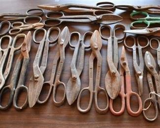 Lot of 22 Metal Snips | Various Manufacturers -LOCAL PICKUP ONLY