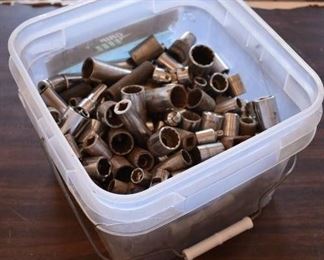 Bucket of Socket Wrench Attachments | Some Snap-Ons | Various Sizes | Over 30 lbs.! -LOCAL PICKUP ONLY