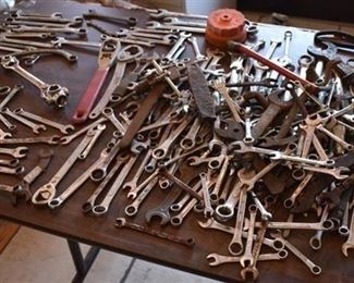 Large Lot of Wrenches | Includes a Thorsen Dog Bone -LOCAL PICKUP ONLY