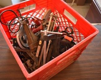 Large Lot of Assorted Tools | Caulk Gun, Various Clamps, & More -LOCAL PICKUP ONLY