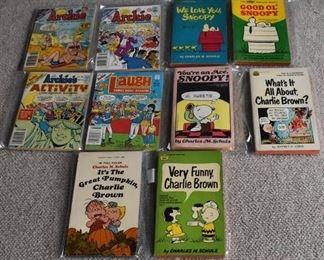 Lot of 10 Snoopy and Archie Comics Digest Magazines -WILL SHIP