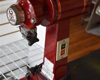 Jericho Toshiba J-500 Vintage Coffee Grinder | Glass Container for Beans is Missing/Broke Off | Turns On! -WILL SHIP