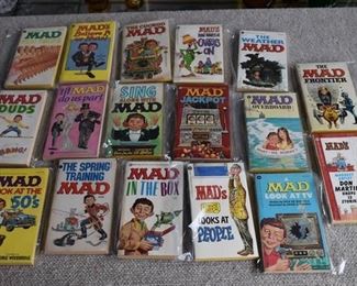 Lot of 17 Vintage MAD Paperback Books | Lot 2 of 3 -WILL SHIP