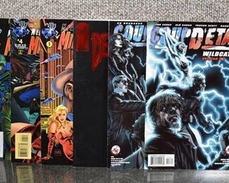 Lot of 6 Image, Wild Storm, and Techno Comics: Deathblow (1993) #1; Mike Danger (1995) #3 - 5; Coup Detat (2004) #1, 3 -WILL SHIP