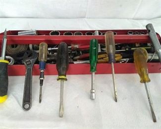 Picker Tray of Misc Hand Tools