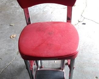 Red Step Stool