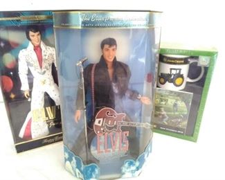 Two Elvis Presley Collection Dolls